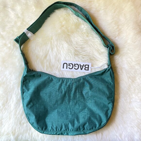 NWT Baggu Crescent Bag Medium - Cypress - Picture 4 of 9